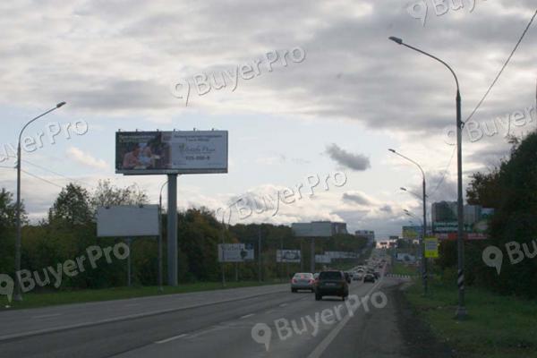 Рекламная конструкция Калужское шоссе, А-101 Москва-Рославль, (1850 м. от МКАД), слева (Фото)