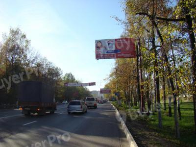 Рекламная конструкция Носовихинское шоссе 8 км+590м, левая сторона (Фото)