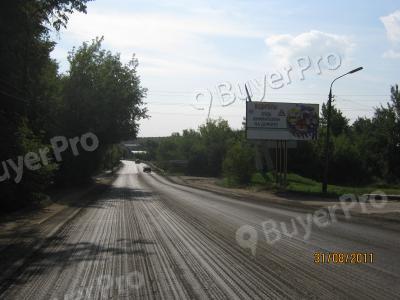 Рекламная конструкция ул.Саввинская, выезд из города, сторона -А  (Фото)