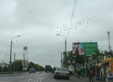 Рекламная конструкция г. Чехов, Гагарина улица, д. 42, Рынок (Фото)