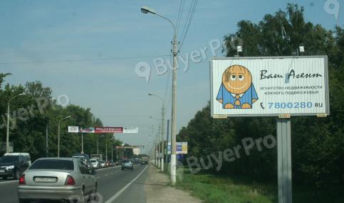 Рекламная конструкция г. Чехов, Московская улица, поворот на улицу Полиграфистов (Фото)