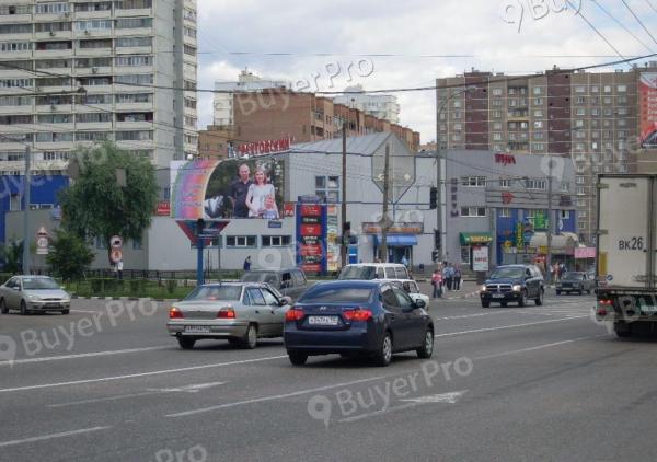 Рекламная конструкция Носовихинское ш., 250м от съезда с МКАД (Фото)