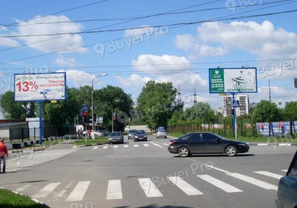 Рекламная конструкция ул. Новая пересечение с ул. Комсомольской (справа) (Фото)