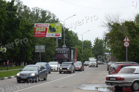 Рекламная конструкция ул.Новая, пересечение с ул. Комсомольская (Фото)