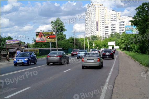 Рекламная конструкция Волоколамское ш. 26,55 км. (9 км. от МКАД) справа, (г. Красногорск, д. Анино д.8) (Фото)