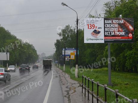 Рекламная конструкция Чехов, Симферопольское шоссе (старое), км 71+860 право, микрорайон Губернский (Фото)