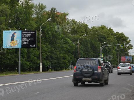 Рекламная конструкция Чехов, Симферопольское шоссе (старое), км 71+860 право, микрорайон Губернский (Фото)