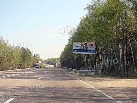 Рекламная конструкция С-П р-н, Московское ш., 300 м. до поста ДПС (правая сторона) (Фото)