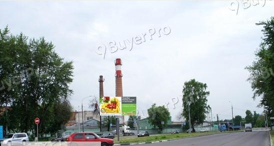 Рекламная конструкция Коммунальная ул. д.8 напротив, на разделительной полосе (Фото)