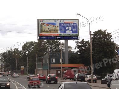 Рекламная конструкция Выборгское ш. 405 ( из города )  (Фото)