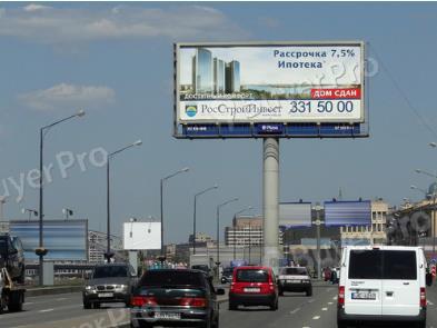Рекламная конструкция Малоохтинский пр-т. / Республиканская (от моста А. Невского)  (Фото)