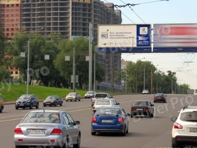 Рекламная конструкция Маршала Жукова пр-т / Петергофское ш. из центра левый  (Фото)