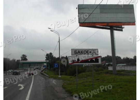 Рекламная конструкция Минское шоссе М-1 6,53 км от МКАД лево (22430м) (Фото)