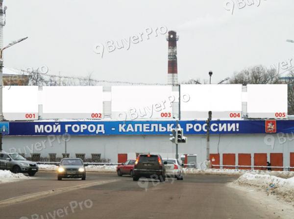 Рекламная конструкция г. Раменское, Т-образный перекресток, пересечение улиц Михалевича и Карла Маркса (Фото)
