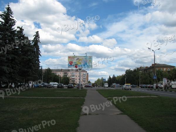 Рекламная конструкция Пл. Ленина (центральная площадь.Где ДК) (Фото)