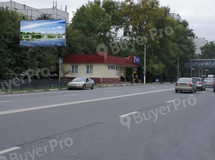 Рекламная конструкция Ильинское ш., г. Красногорск, 1.680 км., слева (Фото)