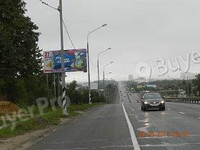 Рекламная конструкция Ленинградское ш.60км 410м лево, B (Фото)