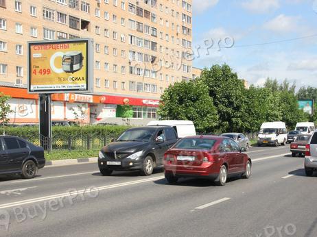 Рекламная конструкция г. сергиев посад, проспект красной армии в р-не д. 7 (Фото)