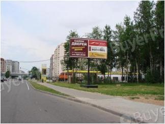 Рекламная конструкция ул. Лихачевское шоссе у АЗС, напротив дома 1 (Фото)