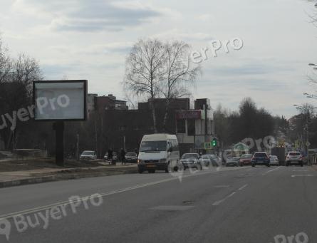 Рекламная конструкция Можайск, ул. Мира, вблизи, д.4 (напротив РК Спектр) (Фото)