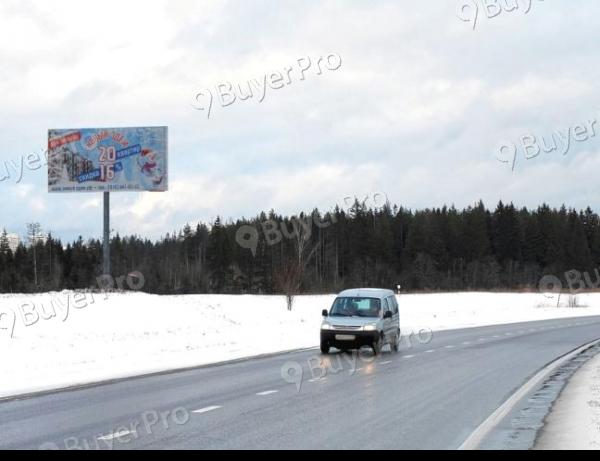 Рекламная конструкция Кутузовское шоссе левая сторона ( от Пятницкого шоссе) 1+300м,Б (Фото)