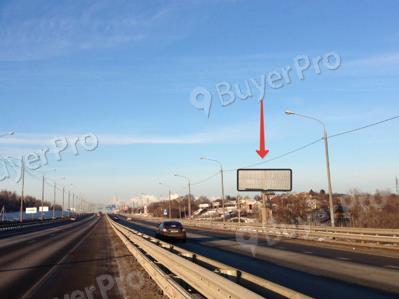 Рекламная конструкция Симферопольское шоссе (12км 000 м от МКАД, левая сторона, из центра) (Фото)