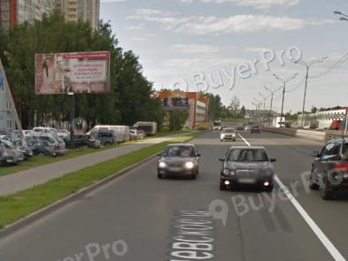 Рекламная конструкция Лихачевский проспект 200м. от поворота на проспект Ракетостроителей (Фото)