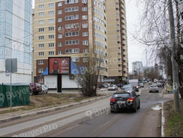 Рекламная конструкция г. Солнечногорск, на пересечении ул. Баранова и ул. Дзержинского у д.30 (Фото)