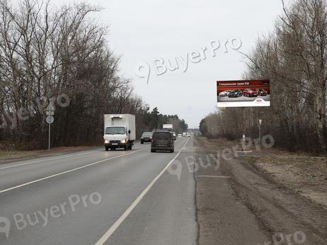 Рекламная конструкция а/д А-107 Егорьевское ш. - Бронницы, 21 км + 340 м, слева (перед поворотом на Бояркино) (Фото)