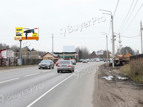 Рекламная конструкция Егорьевское шоссе, д. Шмеленки (поз.3) (Фото)