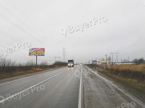 Рекламная конструкция Володарское ш., 5 км + 850м от Рязанского ш. слева (д. Нижнее Мячково) (Фото)