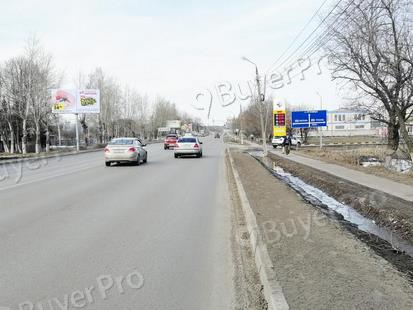 Рекламная конструкция г. Луховицы, ул. Пушкина, 2км+560м, справа (Фото)