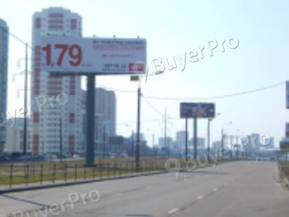 Рекламная конструкция г. Люберцы, Комсомольский пр-т, между домами 12 и 14, корпус 2 (Р/П) (Фото)