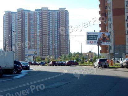 Рекламная конструкция г. Красногорск, Павшинская пойма, Красногорский б-р, напротив д.11 (Фото)