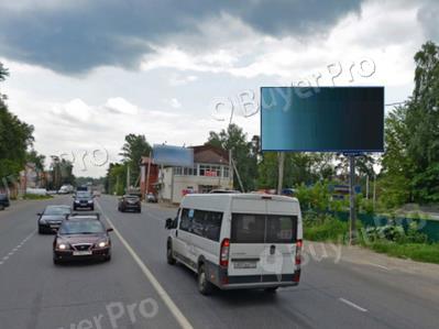Рекламная конструкция Егорьевское шоссе, 06 км 300 м (правая сторона по ходу движения из Москвы) (Фото)
