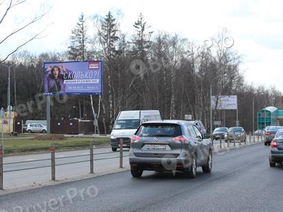 Рекламная конструкция Волоколамское ш., 26.500 км., (9.072 от МКАД) слева (Фото)