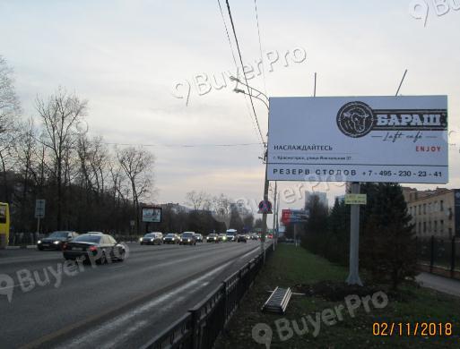 Рекламная конструкция Ильинское ш. 01 км + 350 м, справа      (г. Красногорск) (Фото)