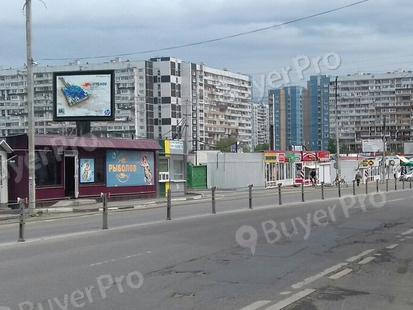 Рекламная конструкция г. Зеленоград, пересечение ул. Жилинская и Андреевка, въезд на парковку гипермаркета АШАН (Фото)
