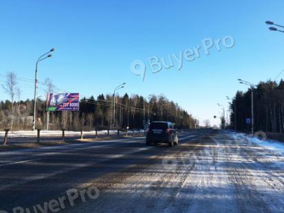 Рекламная конструкция г. Клин, Ленинградское шоссе, 95км + 950м, справа (Фото)
