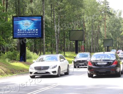Рекламная конструкция Рублево-Успенское ш., 02.880 км., слева (Фото)