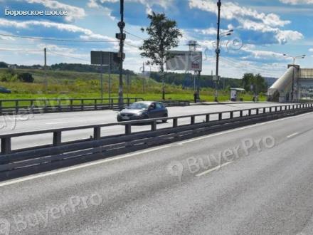 Рекламная конструкция Боровское шоссе, съезд на ул. Летчика Грицевца (ЖК Солнцево-Парк) (Фото)