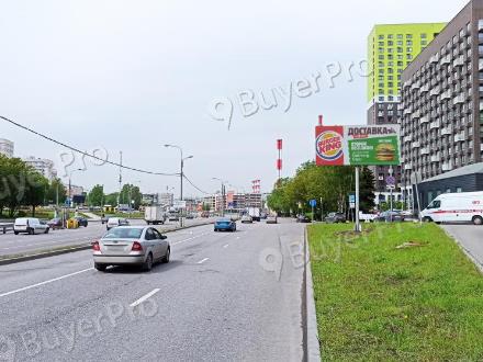 Рекламная конструкция Боровское шоссе, д. 2Ак2 (Фото)