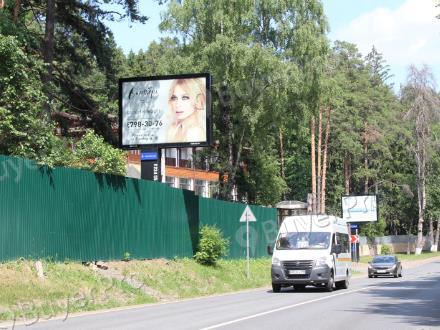 Рекламная конструкция Ильинское ш., 07.500 км., справа (Фото)