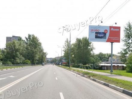 Рекламная конструкция г. Сергиев Посад, Новоугличское шоссе, напротив дома 60 (Фото)