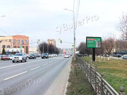 Рекламная конструкция г.о. Домодедово, Каширское ш., лево, д.17 (Фото)