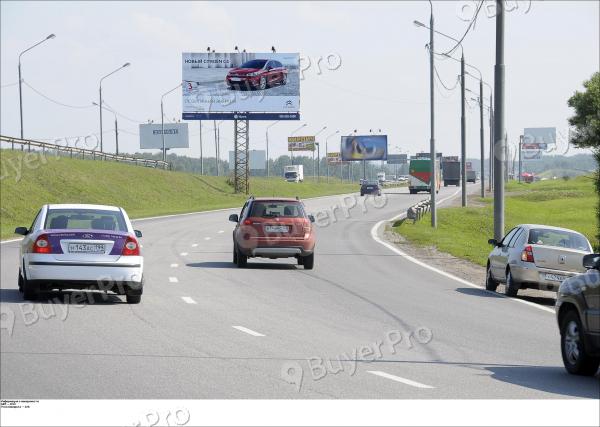 Рекламная конструкция Ленинградское ш. (поворот на Шереметьево-1 ЦРП, слева в аэропорт) (Фото)