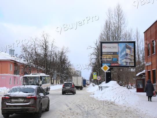 Рекламная конструкция г. Фрязино, ул.Московская д.1А/1 (Фото)