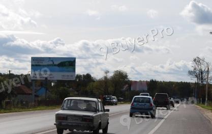 Рекламная конструкция Симферопольское шоссе (старое), км 69+200 лево, Чепелево, въезд в город (Фото)