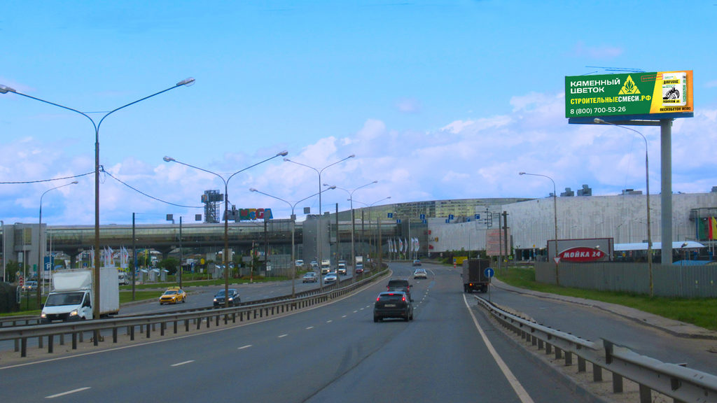 Рекламная конструкция Новоегорьевское шоссе 0км+800м Слева (Фото)