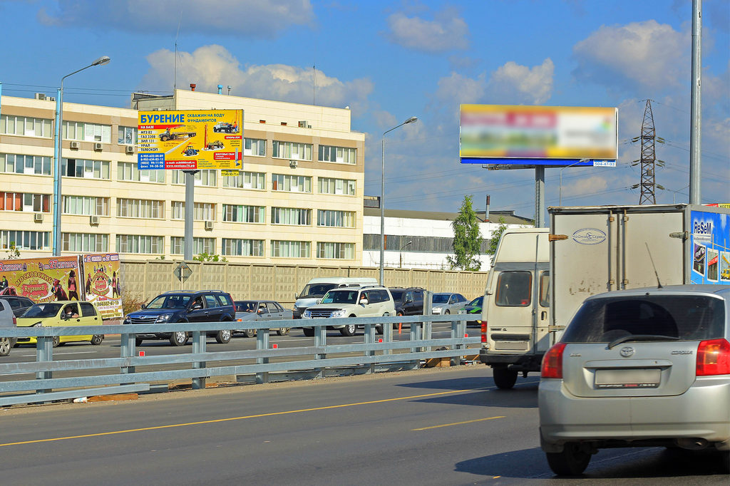 Рекламная конструкция Ярославское шоссе 19км+540м (2км+940м от МКАД) Слева (Фото)